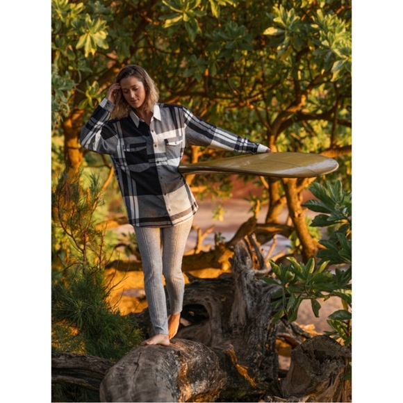 Roxy Lazy Day Rib Knit Leggings - Picture 2 of 9